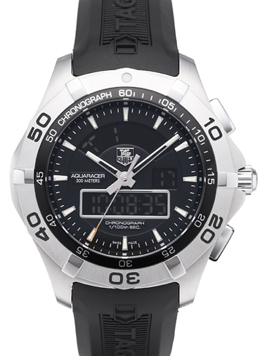 Tag Heuer Aquaracer Chronotimer CAF1010.FT8011 watch - Click Image to Close